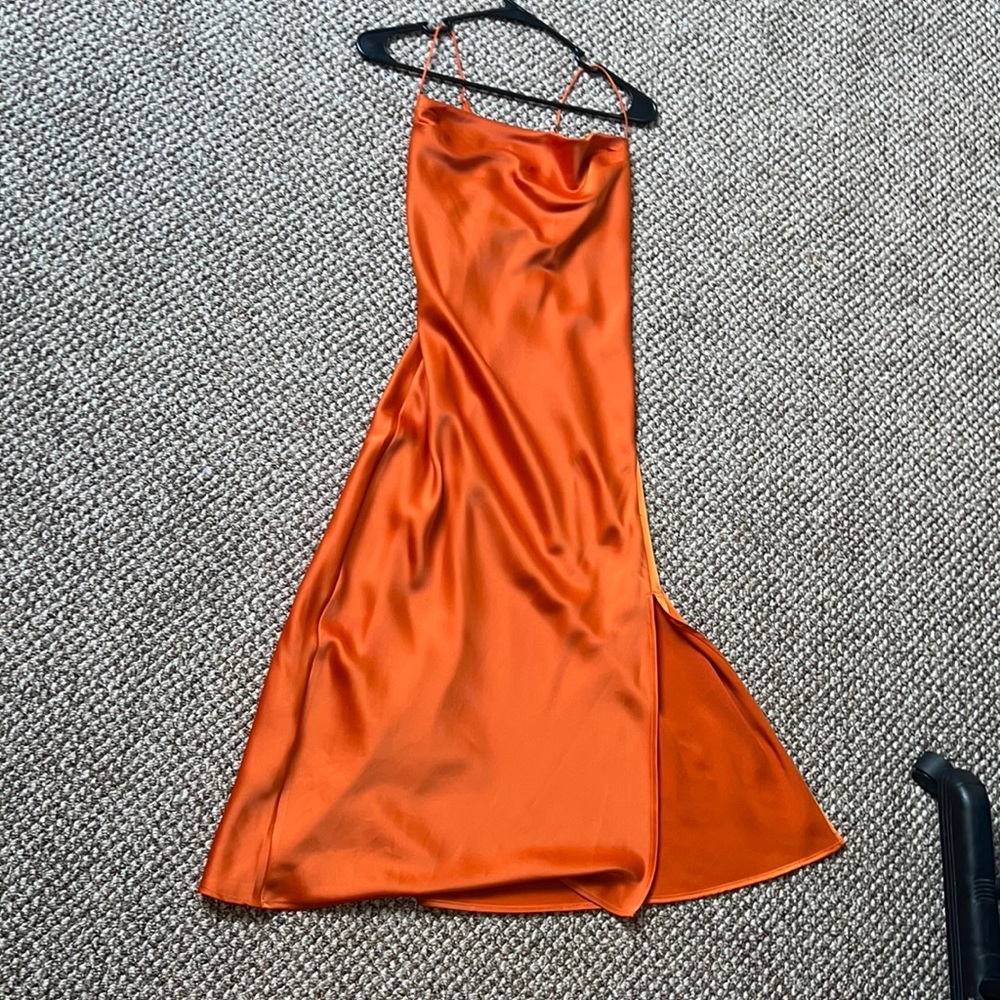 Satin dress